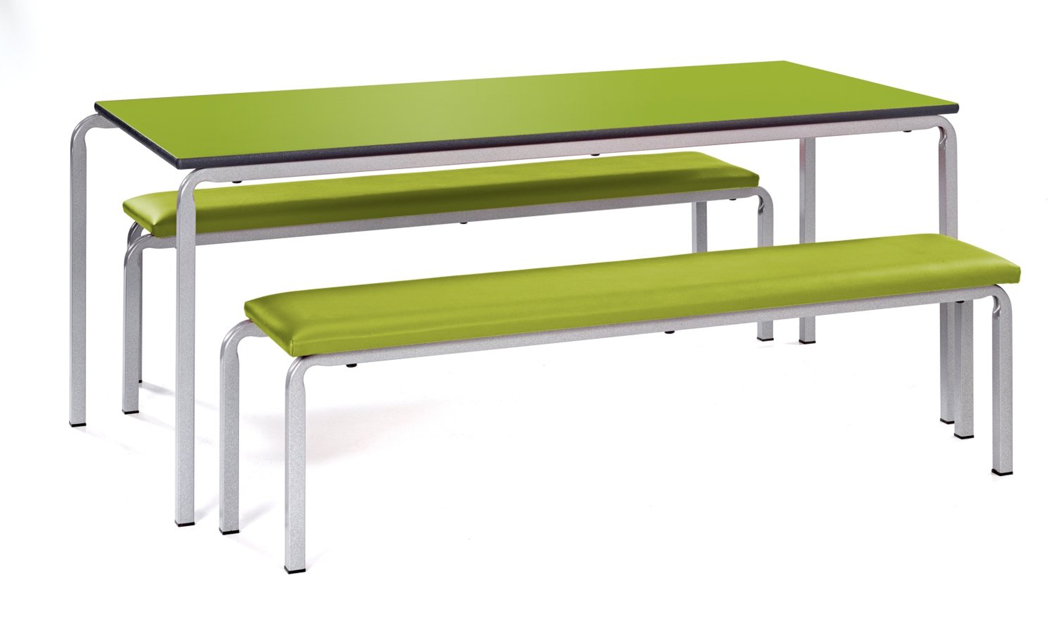 Gala Junior Tables and Benches - Green